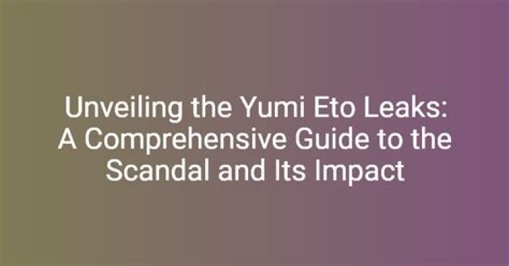 Exploring the Enigmatic World of Yumi Eto and Her Sexuality