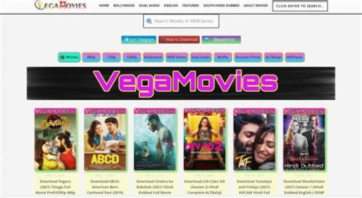 Exploring the World of Vegamovies: South Movie Hindi
