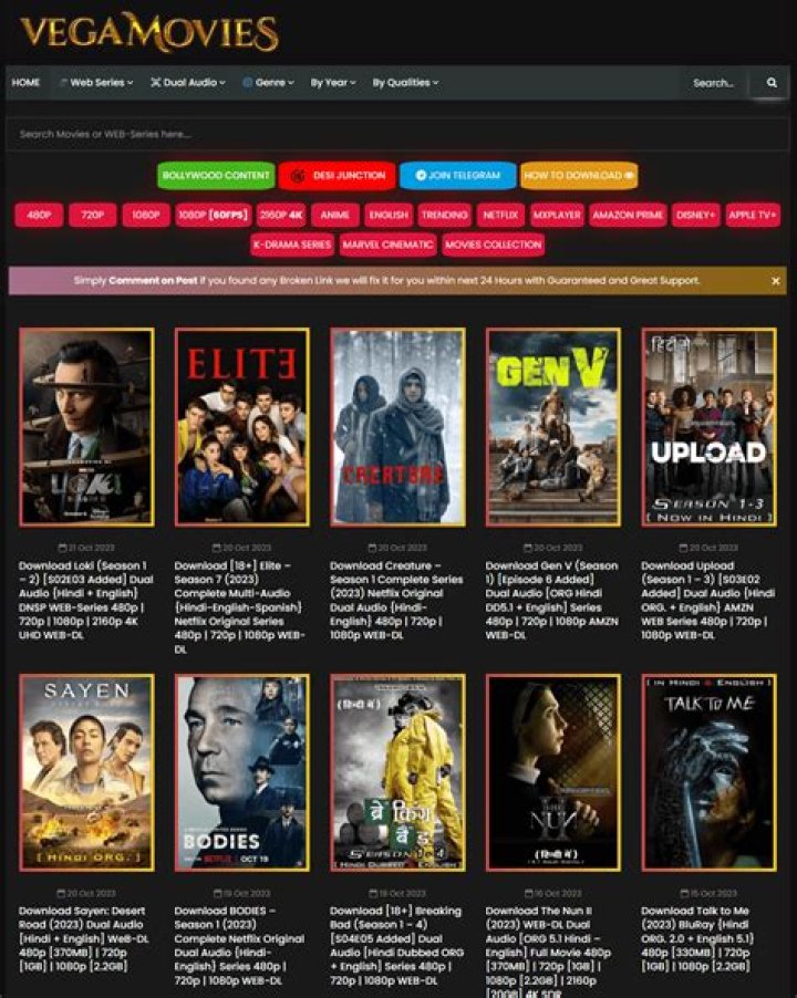 The Vegamovies: Your Ultimate Destination for Online Movie Streaming