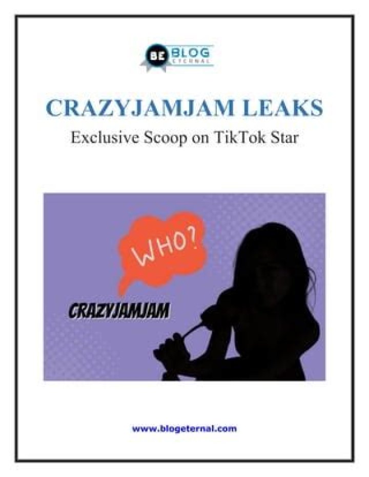 Unveiling the Mystery of Crazyjamjam Leaks